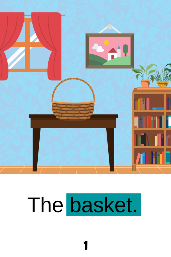 3 Phonetically Aligned Decodable Books: The Basket (ebook digital download) - Image 5