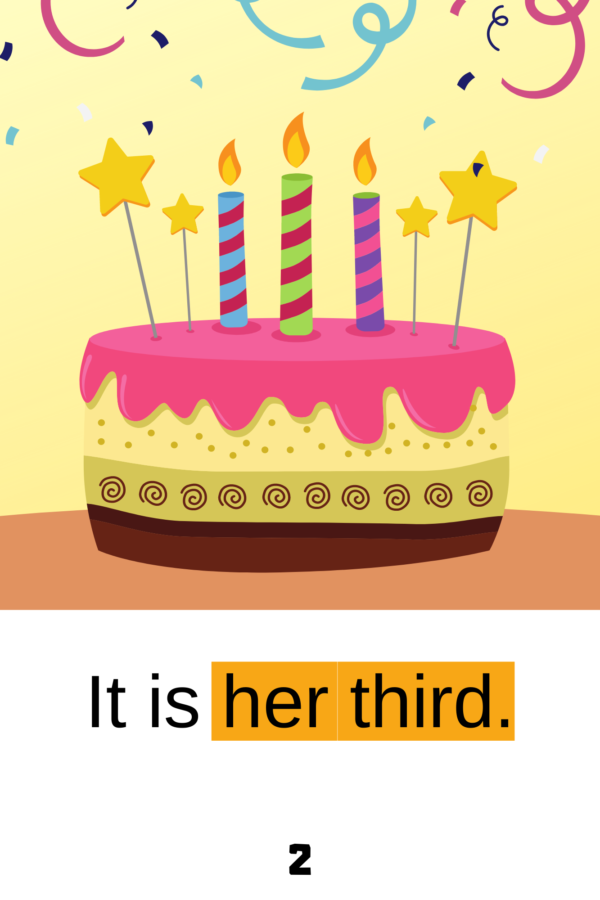 3 Phonetically Aligned Decodable Books: The Birthday (ebook digital download) - Image 6