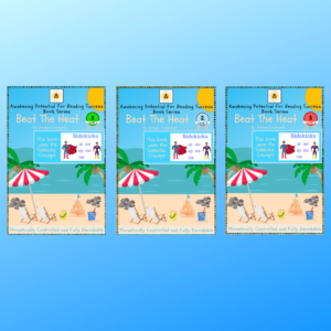 beat the heat decodable books cover