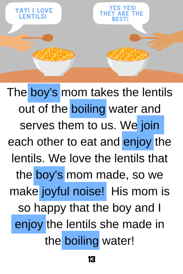 the tour decodable books level 3 example page