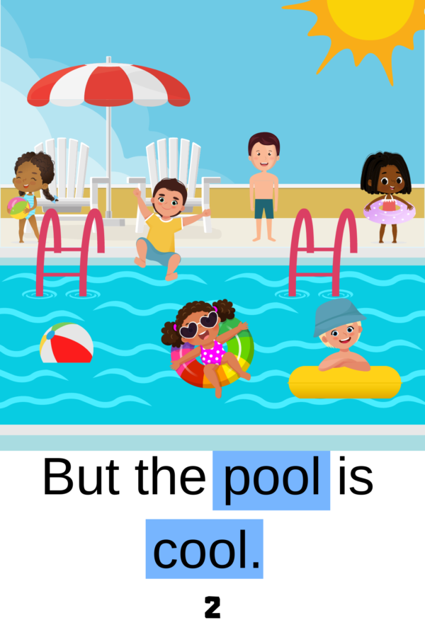 the pool demo page 1 decodable books